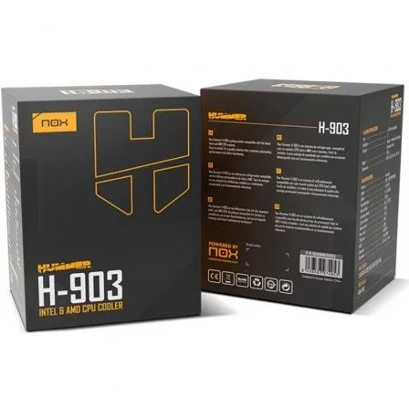 Nox Hummer H-903 Disipador de CPU Negro 92mm Nox Hummer H-903 Disipador de CPU Negro 92mm